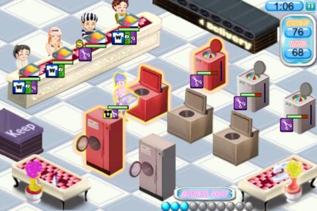Laundry Tycoon Lite Unity Source Code screenshot