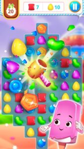 Lollipop World match 3 mania Unity Source Code screenshot