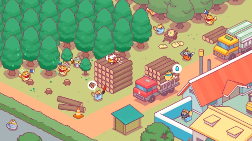 Lumbercat Unity Source Code screenshot