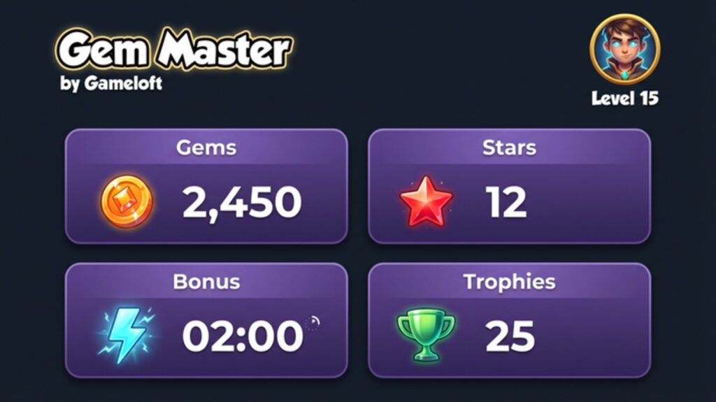 Match-3 Puzzle Adventure Unity Source Code screenshot