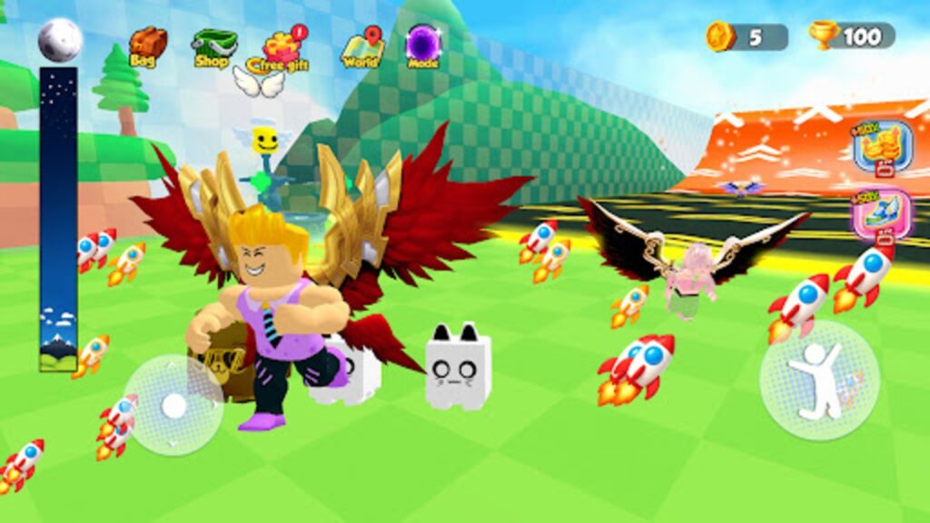 Obby Tower: Climb and Jump Unity Source Code screenshot
