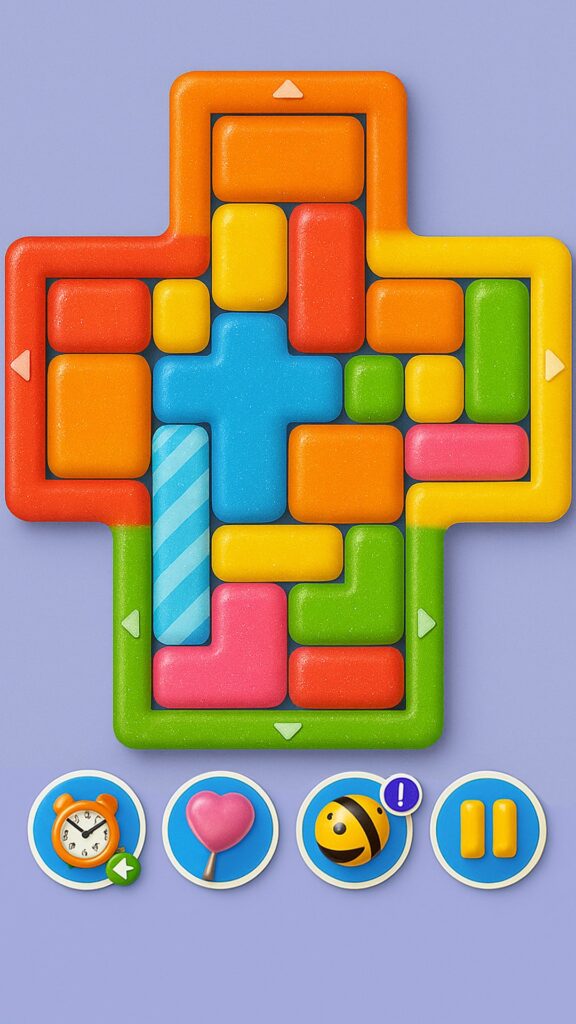 Block Candy Jam : Brain Puzzle Source Code screenshot