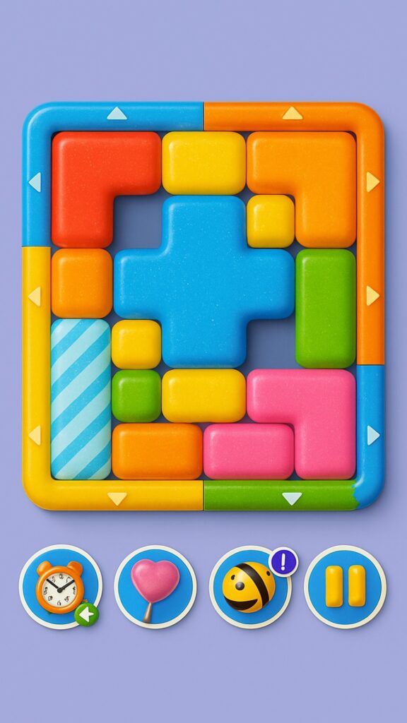 Block Candy Jam : Brain Puzzle Source Code screenshot