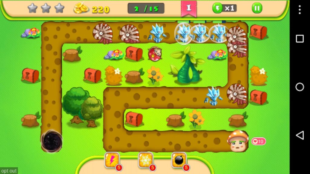 Plants Tower Defense Unity Source Code screenshot