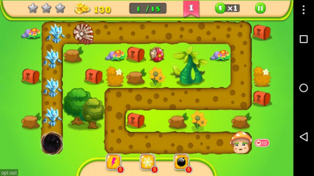 Plants Tower Defense Unity Source Code screenshot