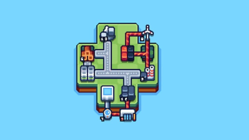 Production Chain Tycoon Unity Source Code screenshot