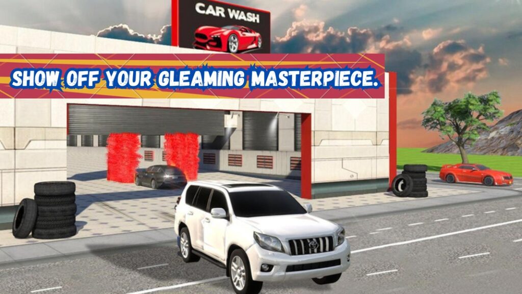 Real Gas Station Car Wash 3D Unity Source Code screenshot