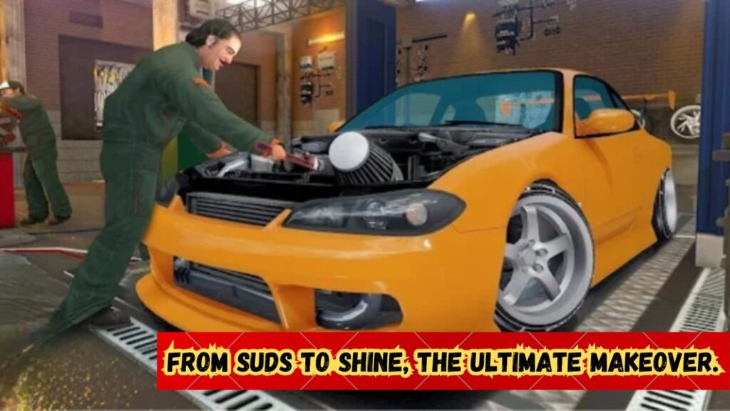 Real Gas Station Car Wash 3D Unity Source Code screenshot