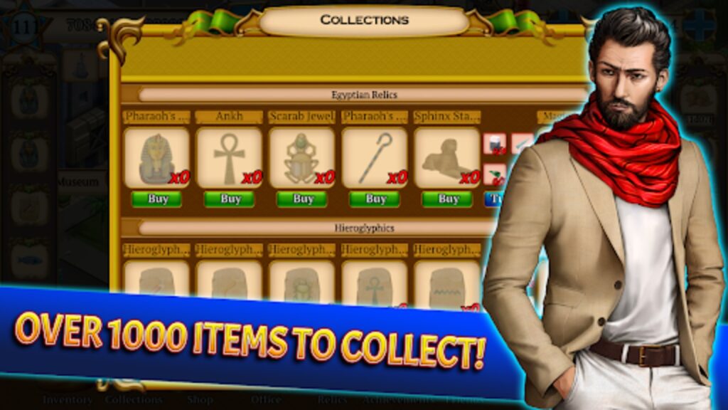 Relic Match 3: Mystery Society Unity Source Code screenshot