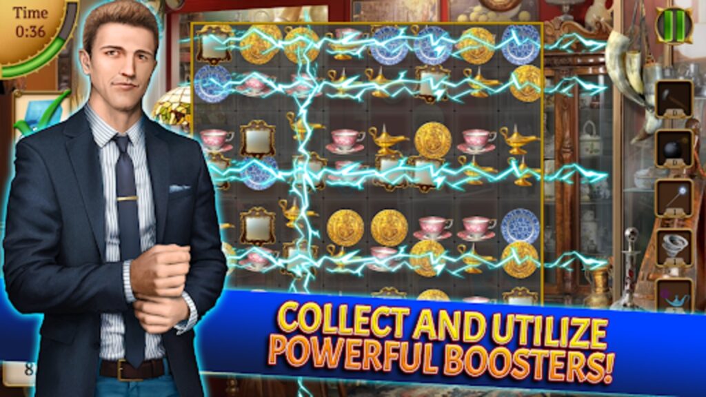 Relic Match 3: Mystery Society Unity Source Code screenshot