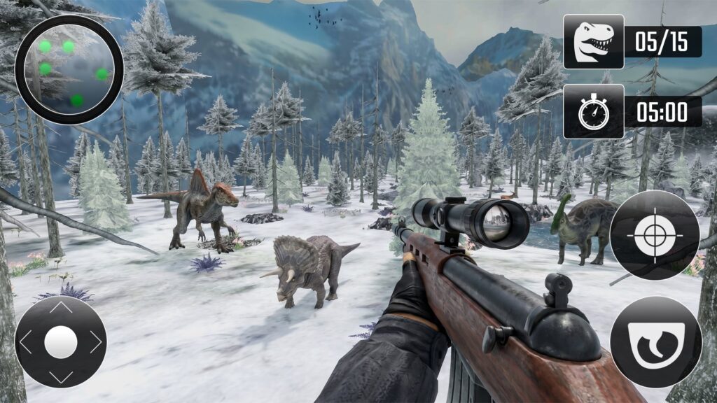 Wild Dinosaur Hunting Source Code screenshot