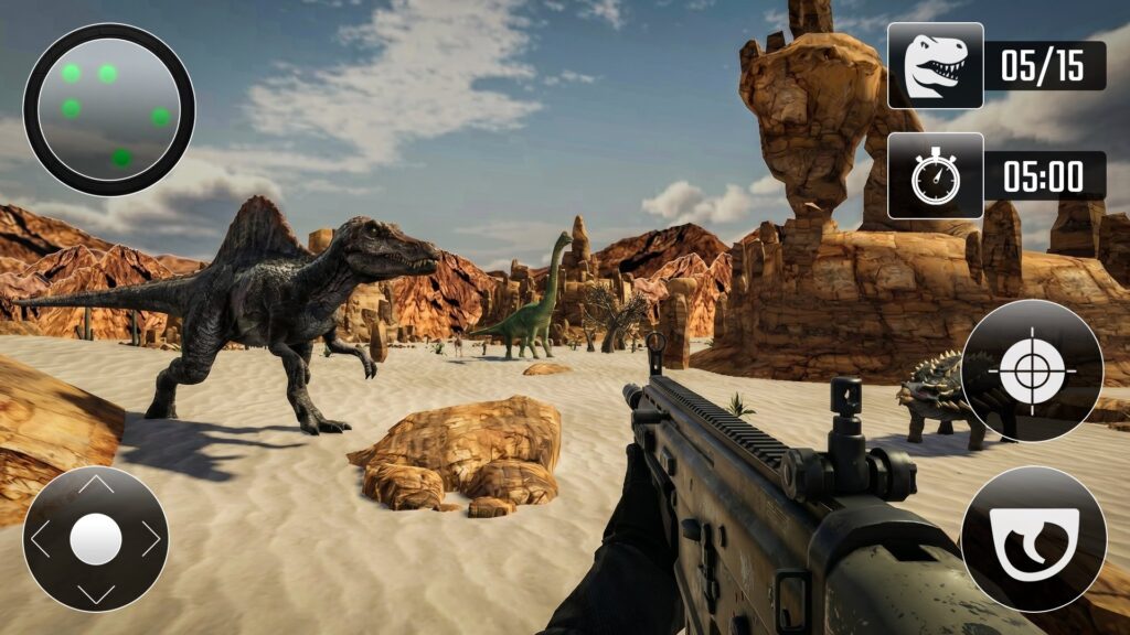 Wild Dinosaur Hunting Source Code screenshot