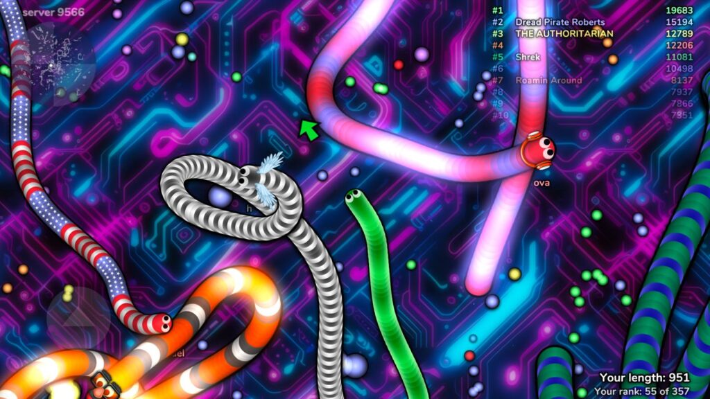 slither.io Unity Source Code screenshot