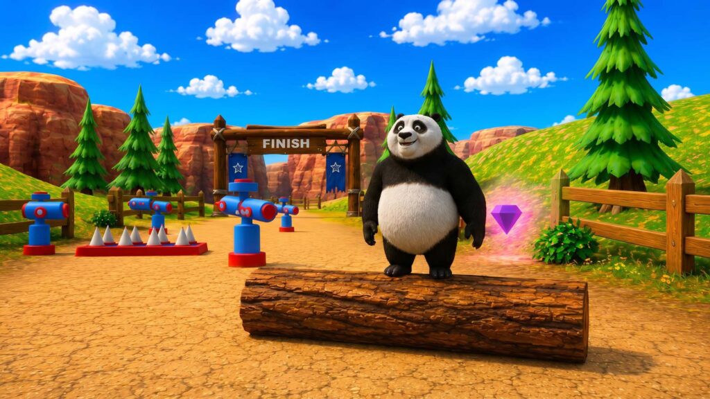 Crazy Log Riders Source Code screenshot