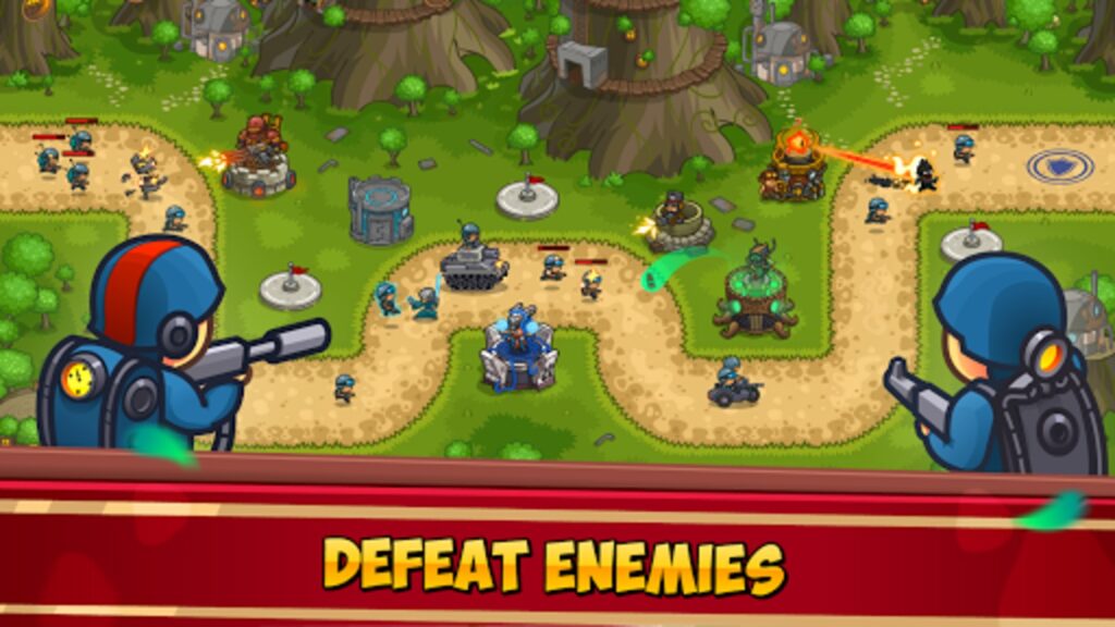 Steampunk Defense: Tower Defense Unity Source Code screenshot