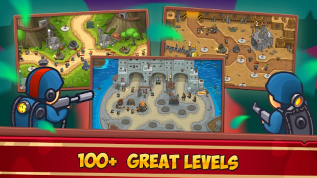 Steampunk Defense: Tower Defense Unity Source Code screenshot