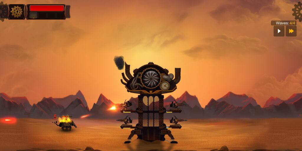 Steampunk Tower 2 Unity Source Code screenshot