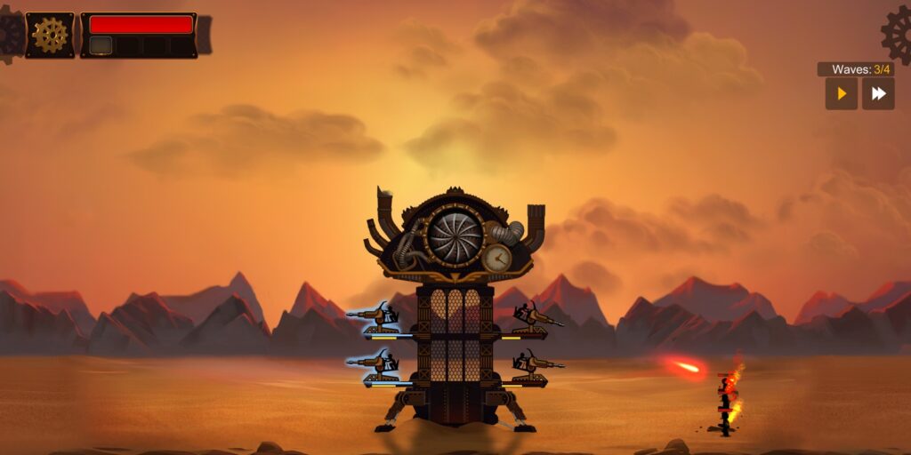 Steampunk Tower 2 Unity Source Code screenshot