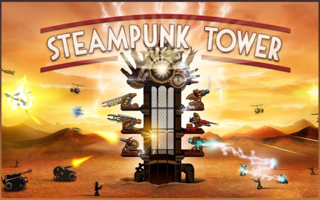 Steampunk Tower Unity Source Code screenshot