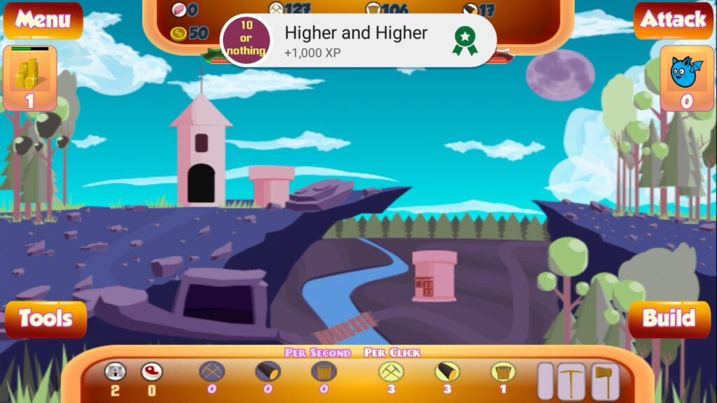Tap ‘n’ Build 2 – Tower Clicker (multiplayer TD) Unity Source Code screenshot
