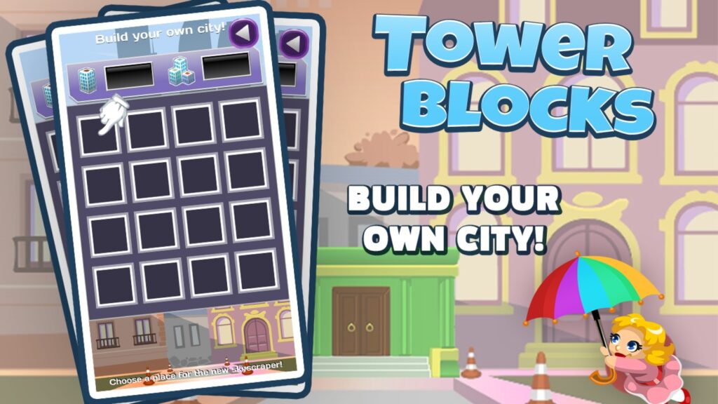 Tower Blocks Unity Source Code screenshot