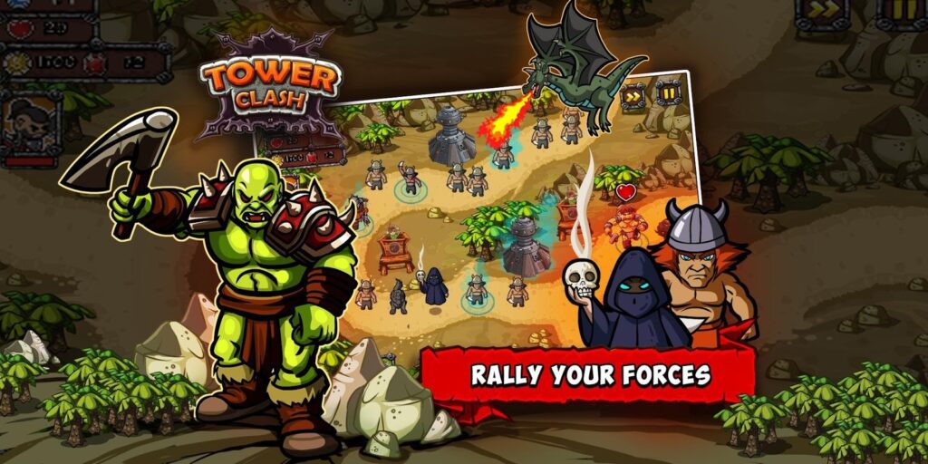 Tower Clash Unity Source Code screenshot