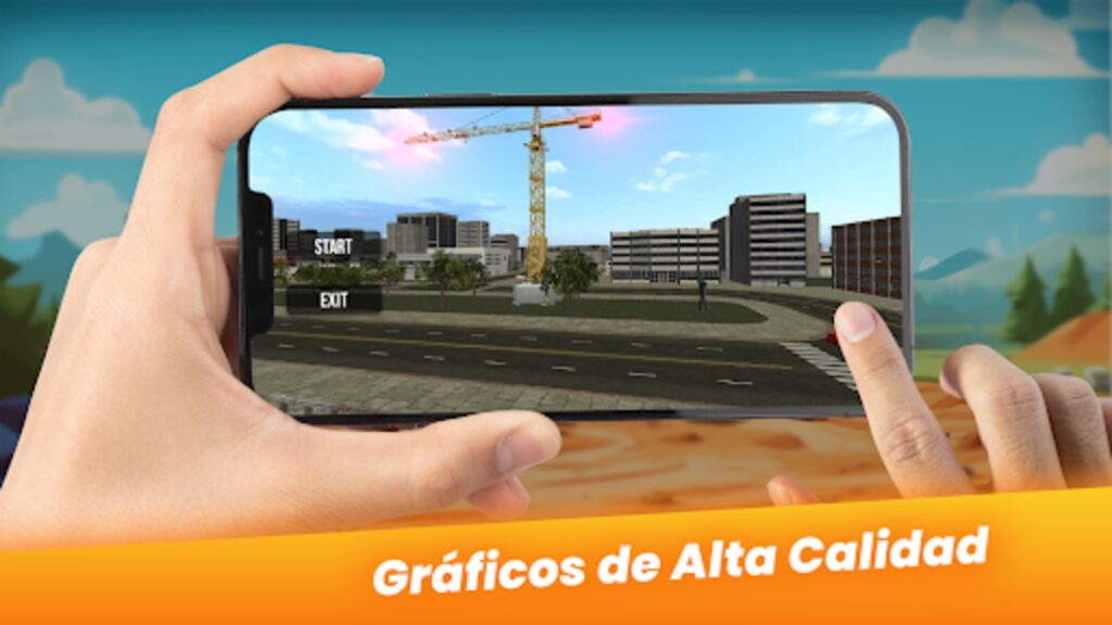 Tower Crane Simulator Unity Source Code screenshot