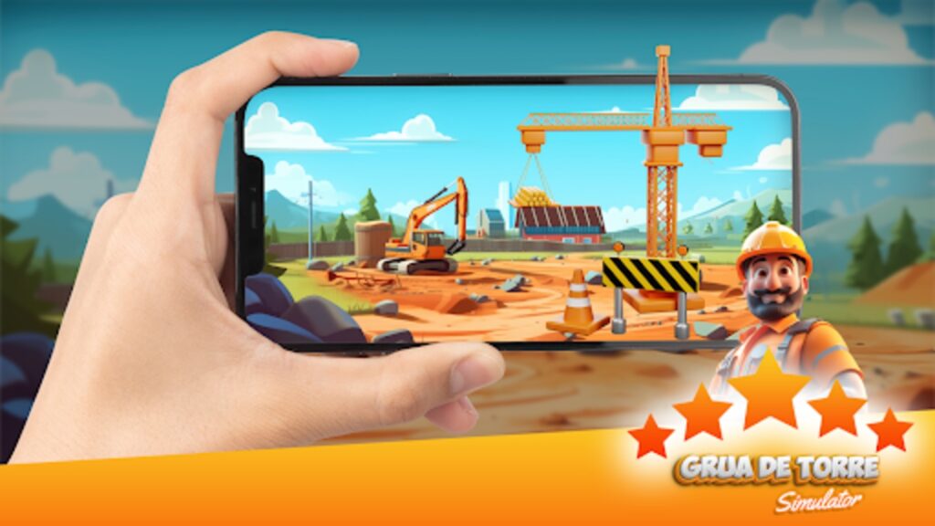 Tower Crane Simulator Unity Source Code screenshot