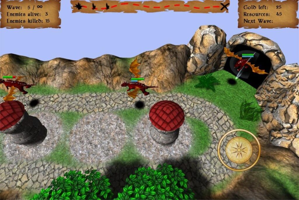 Tower Defense 3D Unity Source Code screenshot