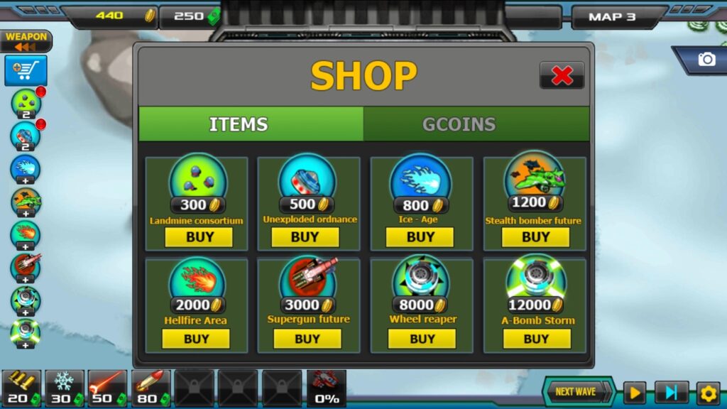Tower Defense: Alien War TD 2 Unity Source Code screenshot