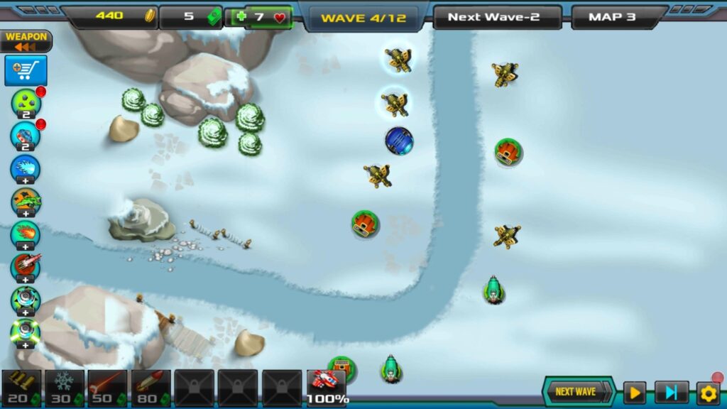 Tower Defense: Alien War TD 2 Unity Source Code screenshot