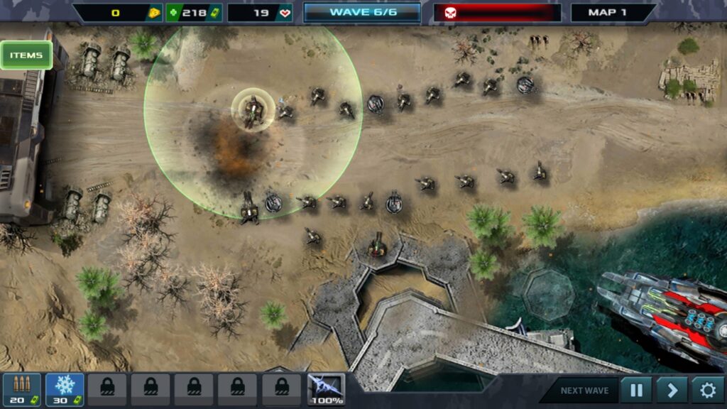 Tower defense-Defense legend 2 Unity Source Code screenshot