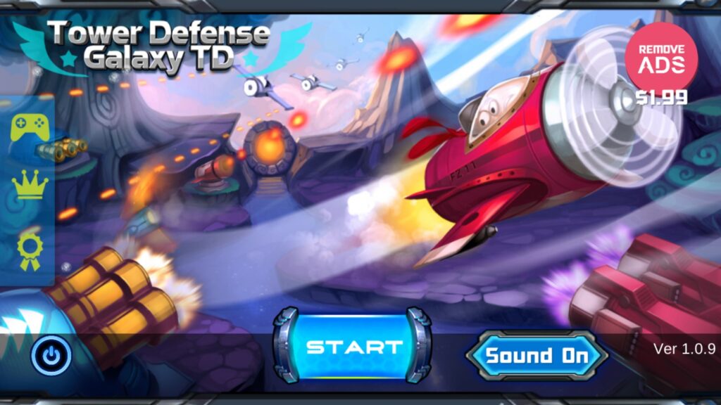 Tower Defense: Galaxy TD Unity Source Code screenshot
