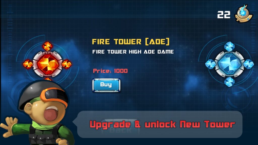 Tower Defense – Galaxy War Unity Source Code screenshot