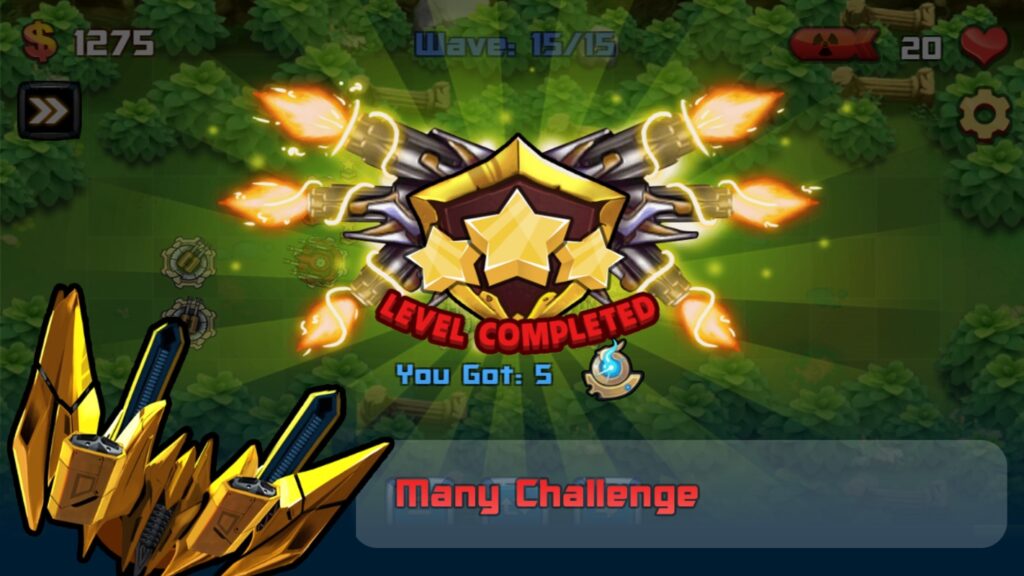 Tower Defense – Galaxy War Unity Source Code screenshot