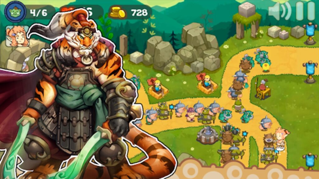 Tower Defense Legends: Mercenary Stories Unity Source Code screenshot