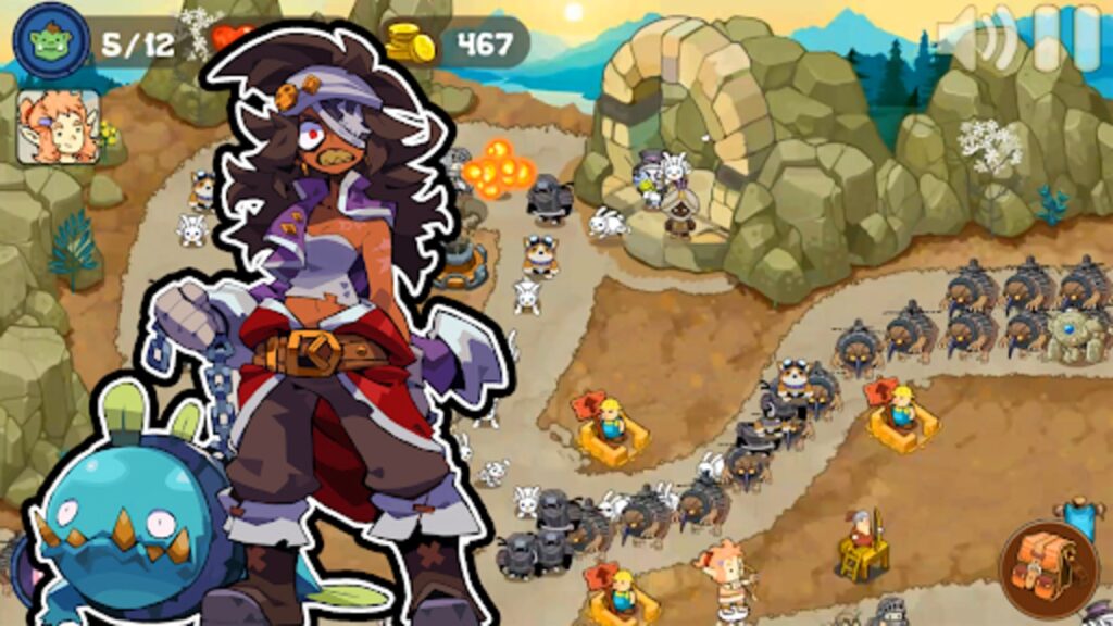 Tower Defense Legends: Mercenary Stories Unity Source Code screenshot