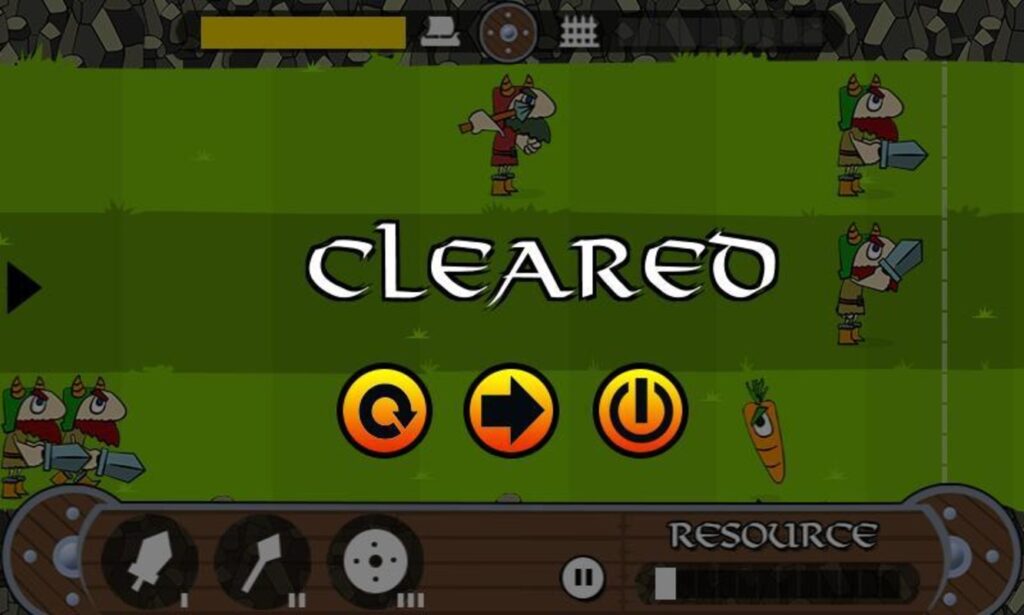 Tower Defense Vikings vs Plants Unity Source Code screenshot