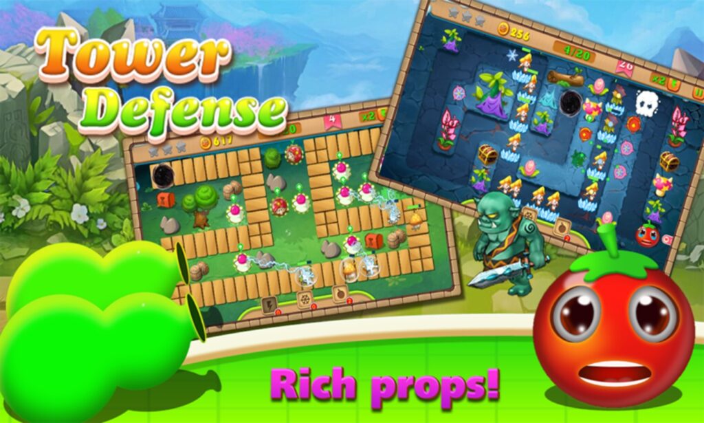 Tower Defense War Unity Source Code screenshot