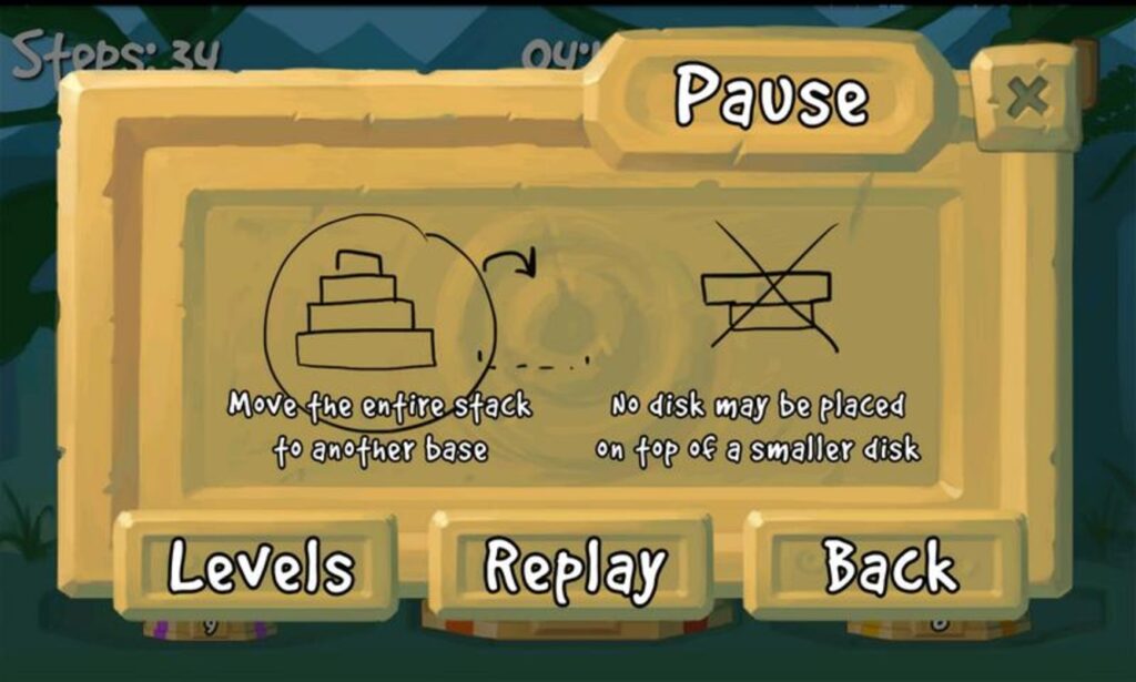 Tower of Hanoi Deluxe Unity Source Code screenshot