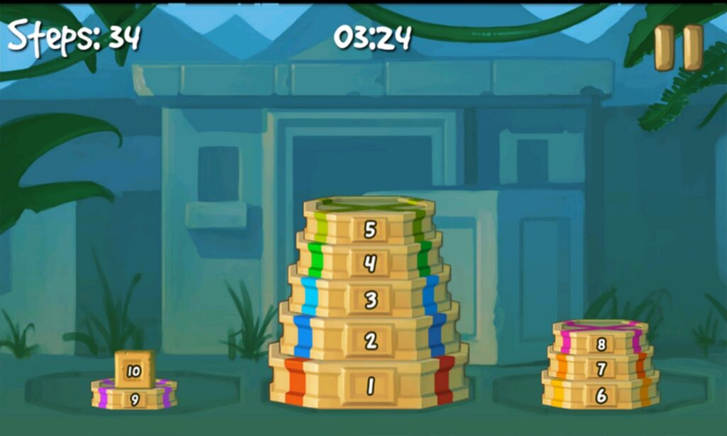 Tower of Hanoi Deluxe Unity Source Code screenshot