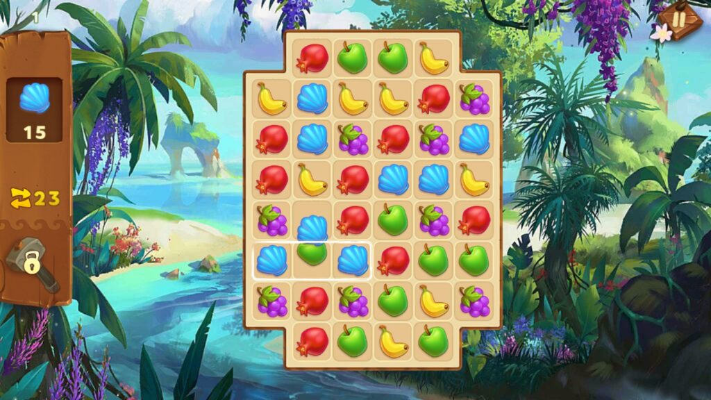 Tropical Forest Match 3 Story Unity Source Code screenshot