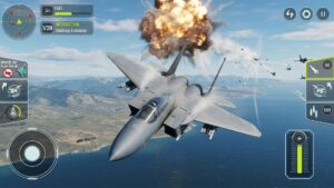 Fighter Jet Air Force Game Source Code screenshot