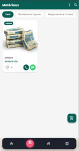 Faba – Artisans, Matériaux & Immobilier au Niger Source Code screenshot