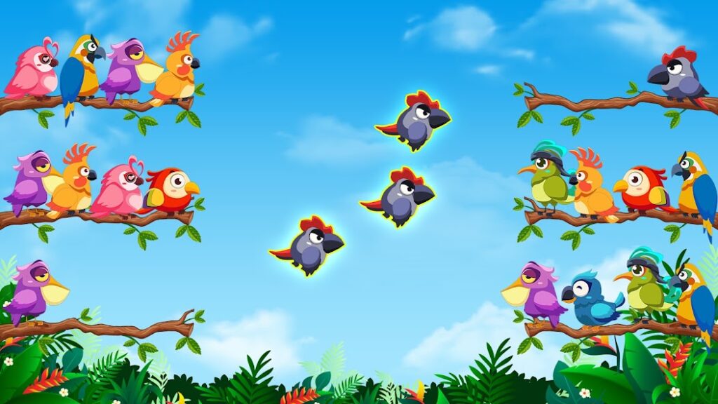 Bird Sort: Color Sorting Game Source Code screenshot