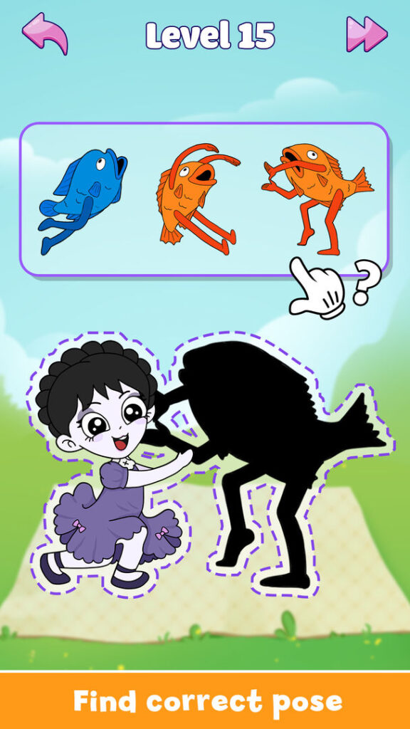 Tricky Pose: Brain Puzzle Source Code screenshot